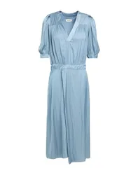 Midi-Kleid Damen Blaugrau XS Damen