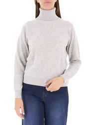 Maglione dolcevita GRIGIO CHIARO L