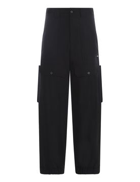 M.S.G.M. Pantaloni In Fresco Lana
