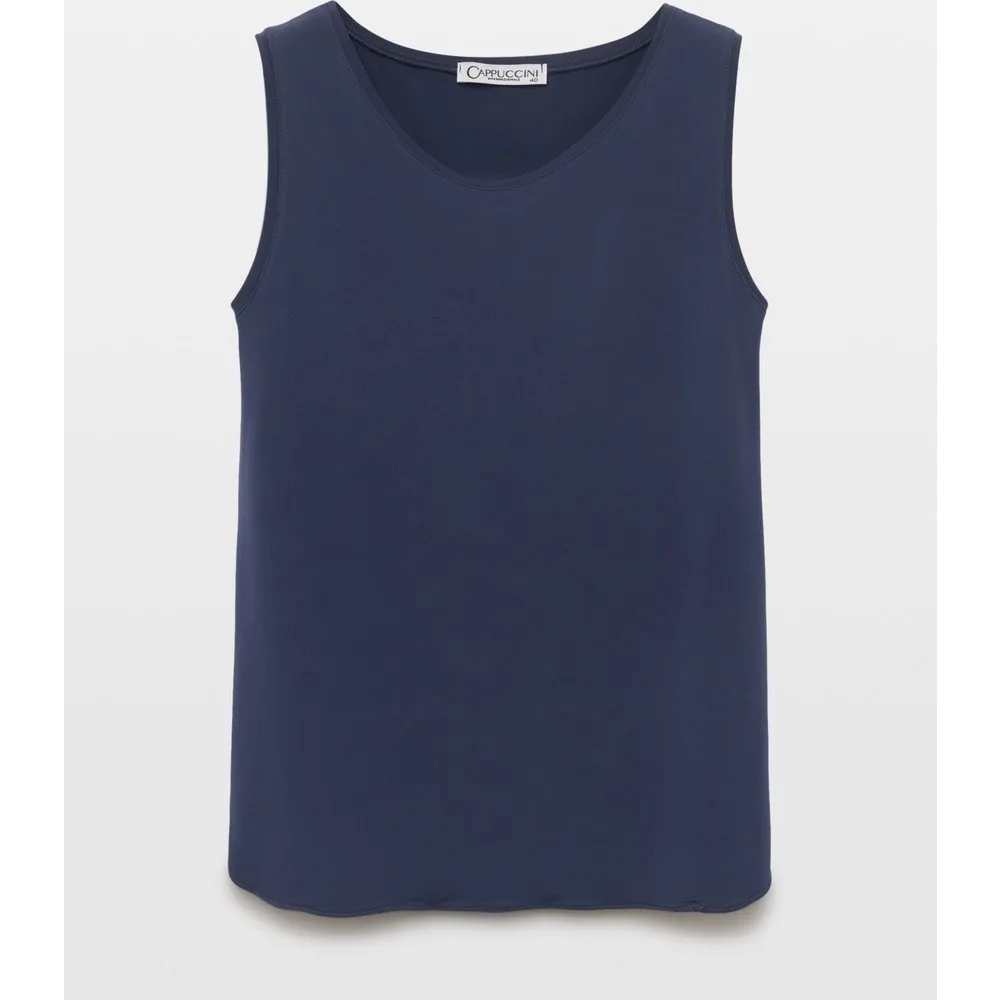 Camiseta de mujer sin mangas lisa - Zermatt - FashionsVida