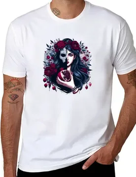 Persephone Rising – Urban Myth in Bloom T-Shirt t shirt man luxury t shirts designer T-Shirt - Aliexpress - FashionsVida
