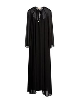 Vestido largo Mujer Negro XS,XXS Mujer