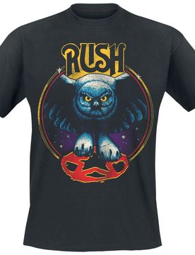 T-Shirt - Owl Star - S bis XXL - für Männer - Größe M - schwarz - Lizenziertes Merchandise! - Männer - male