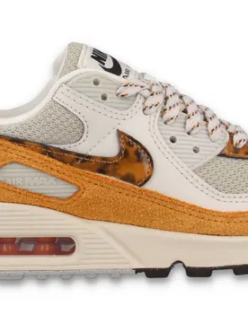 W Air Max 90 Premium - Sneaker - weiß orange - Herren - Size: 40 - Nike - FashionsVida
