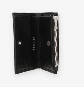 Portafoglio Uomo smmasllea03-bla Nero - Guess - FashionsVida