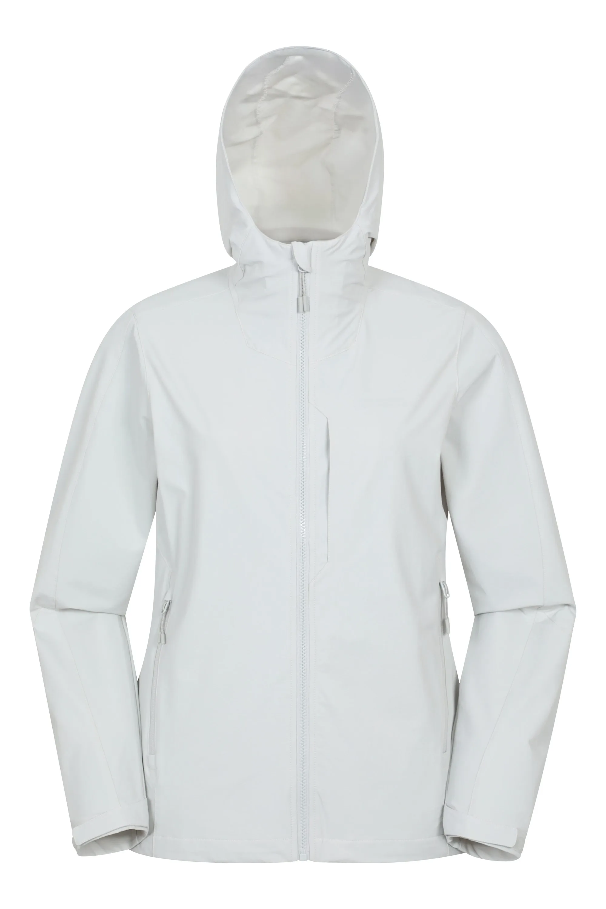 Retreat Womens Packable Softshell Jacket - Grey - Grey - Size: 10 - Mountain Warehouse - FashionsVida