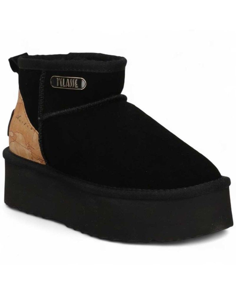 Alviero Martini 1° Classe Donna Half-Boot Geo Stivaletti Nero 36 - 1262-417B-0001-36