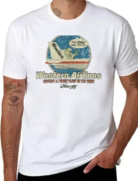 Western Airlines 1956 T-Shirt t shirt man cotton man t shirt graphic T-Shirt - Aliexpress - FashionsVida