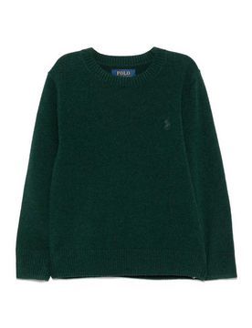 Pullover maglione tono su tono Ls Cn