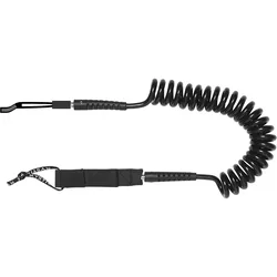 Leash De Surf Wing Boardleash Waist Black One Size unisex