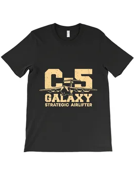 C5 Galaxy USAF Strategic Transport Aircraft Graphic T-Shirt 100% Cotton O-Neck Short Sleeve Summer Casual Mens Tee Streetwear - Aliexpress - FashionsVida