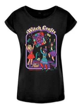T-Shirt - Witch Crafts - S bis XXL - für Damen - Größe S - schwarz - Frauen - female - Steven Rhodes - FashionsVida