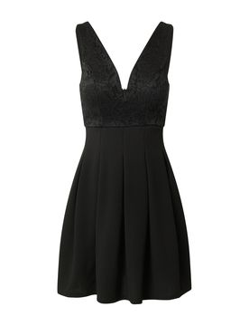 WAL G. Vestido de gala negro