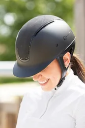 Reithelm ECLIPSE schwarz M (56-58cm)