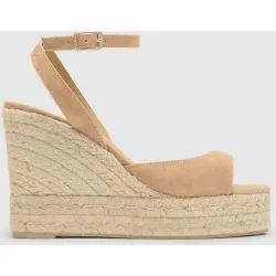 Sandalias de cuña de mujer Brook con cierre de hebilla
