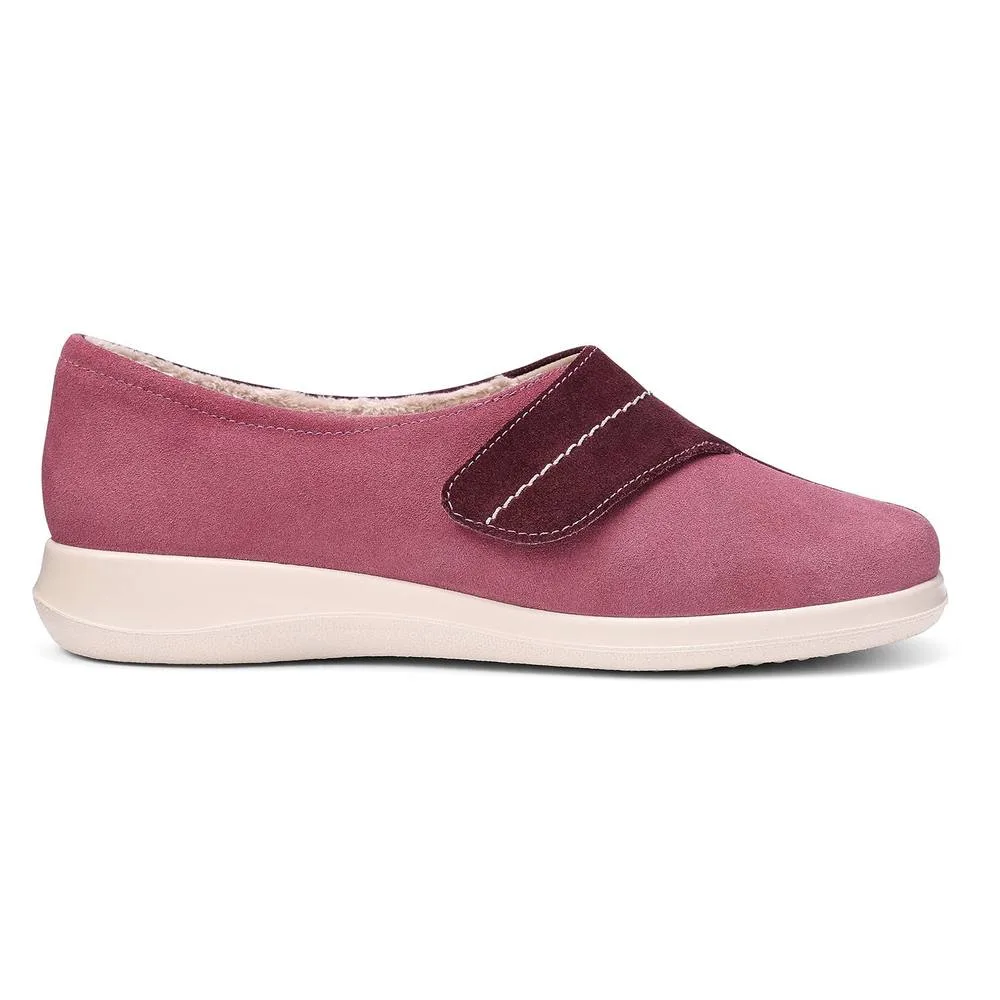 Wrap' Slippers - Dusty Pink - Size: 7 - Hotter - FashionsVida