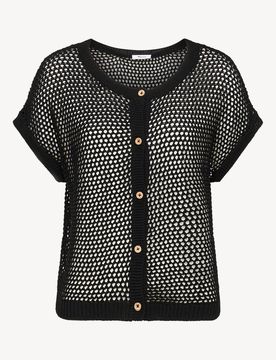 Cardigan nero - S