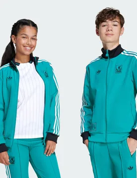 Giacca da allenamento Liverpool FC Terrace Icons 13-14A Sea Green - Adidas - FashionsVida