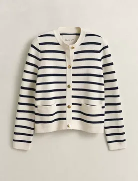 COTTON KNIT JACKET female - M - FashionsVida