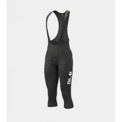 Pantalone invernale ciclismo 3/4 SOLID WINTER nero-bianco 2025