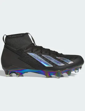 Scarpe da football americano adizero Impact + II 45 1/3 Core Black / Silver Metallic / Grey Six - Adidas - FashionsVida