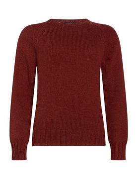 Pullover Damen Ziegelrot 32,34,36,38 Damen