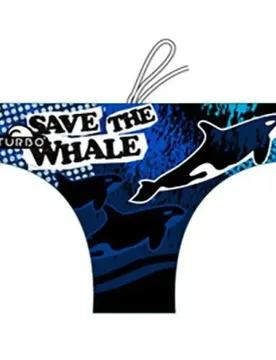Slip De Bain Save The Whale Waterpolo - TURBO - FashionsVida