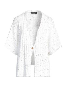Strickjacke Damen Weiß 32 Damen
