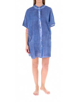 Abito copricostume caftano BLU XXL