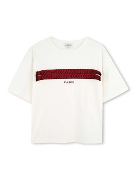 Lanvin T-Shirt Con Stampa