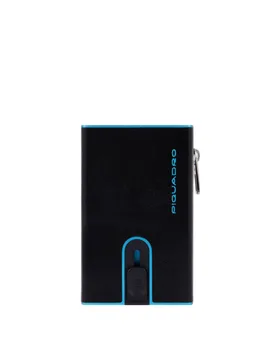 Portacarte Uomo pp5585b2blr-n Nero - Piquadro - FashionsVida
