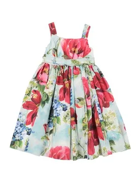 Dolce&Gabbana Vestido para niña Chica Azul celeste 9 Chica - Dolce & Gabbana - FashionsVida