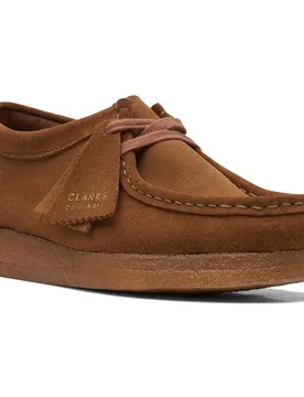 Shoes Mocassini Da Barca Wallabee Cola Suede EU 40 - Clarks - FashionsVida