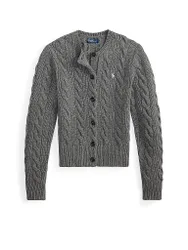 POLO Strickjacke grau S damen