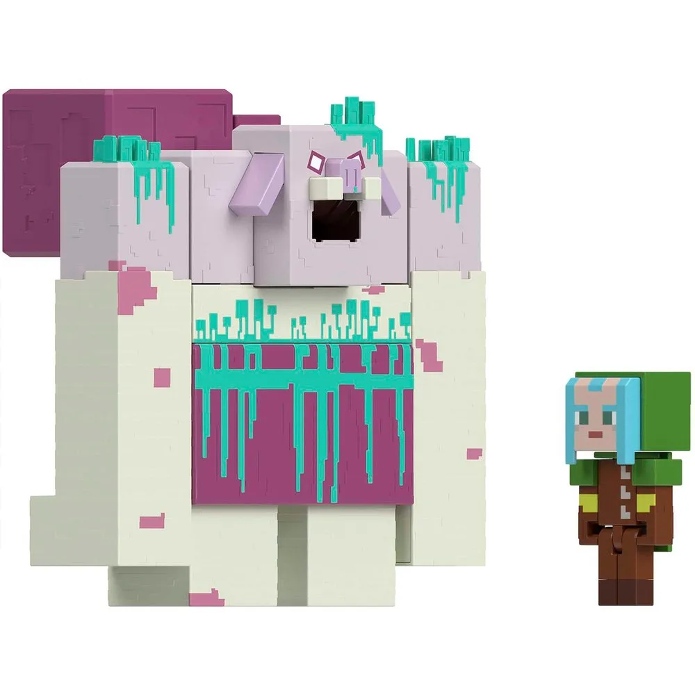 Figura surtida Legends Devorador con slime Minecraft - Mattel - FashionsVida