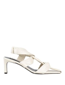 Sandale Damen Cremeweiß 35 Damen