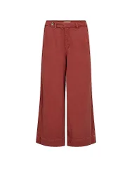 Pantalón de pernera ancha 7/8 MMBANTRYSTALOM marrón 25