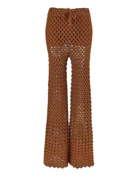 Pantaloni all'uncinetto