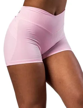 Leggings Courts V-shaping Belt Strong Beauty 428 Pink S - Nebbia - FashionsVida