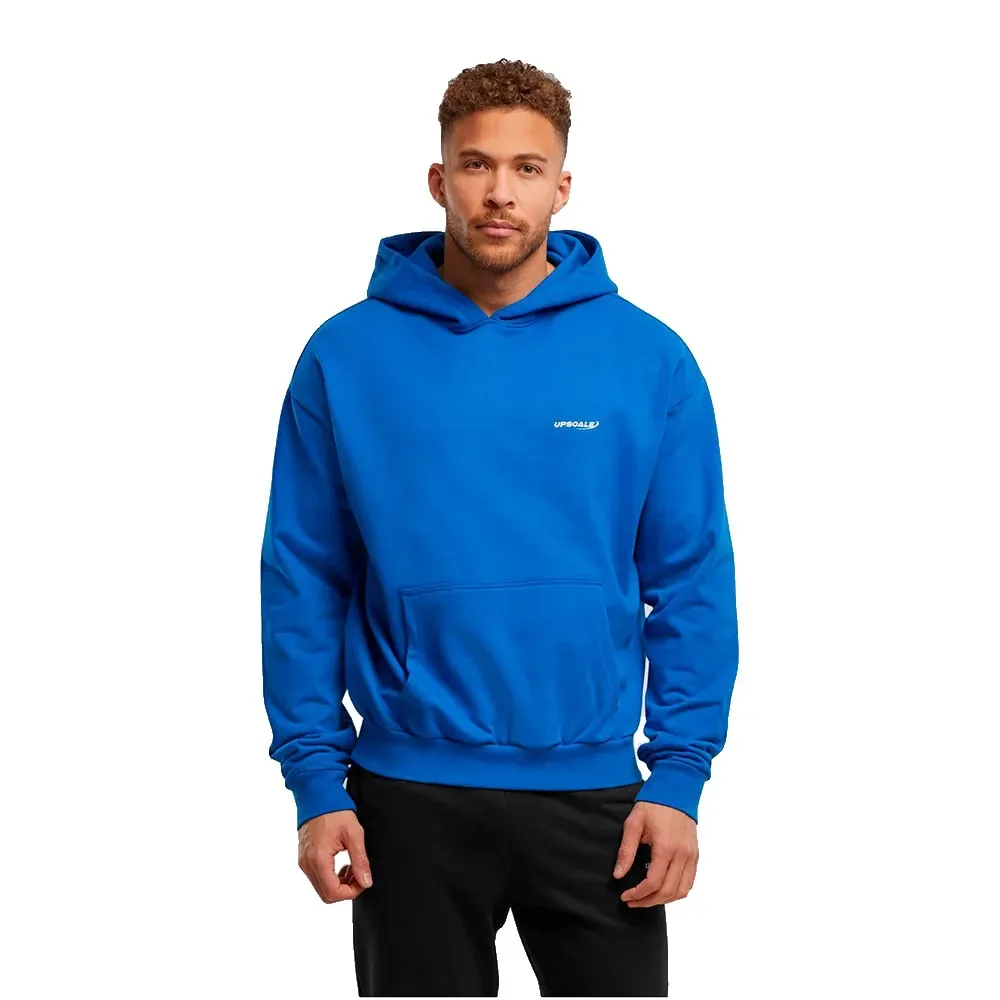 Felpa Con Cappuccio Upscale Core Oversized Cobalt Blue XL - Mister TEE - FashionsVida