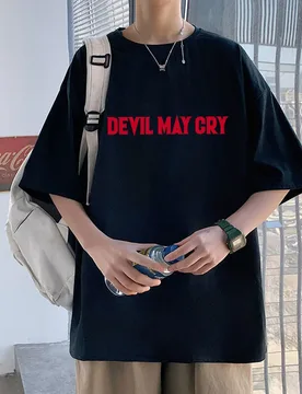 Anime Devil May Cry Son of Sparda Dante Graphic T-shirt Men Women Casual Cotton Vintage T Shirt Men's Fashion Oversized T-shirts - Aliexpress - FashionsVida