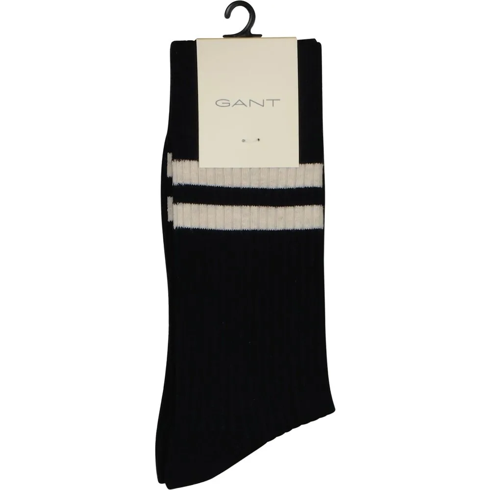 Calcetines altos de hombre deportivos con rayas - Gant - FashionsVida