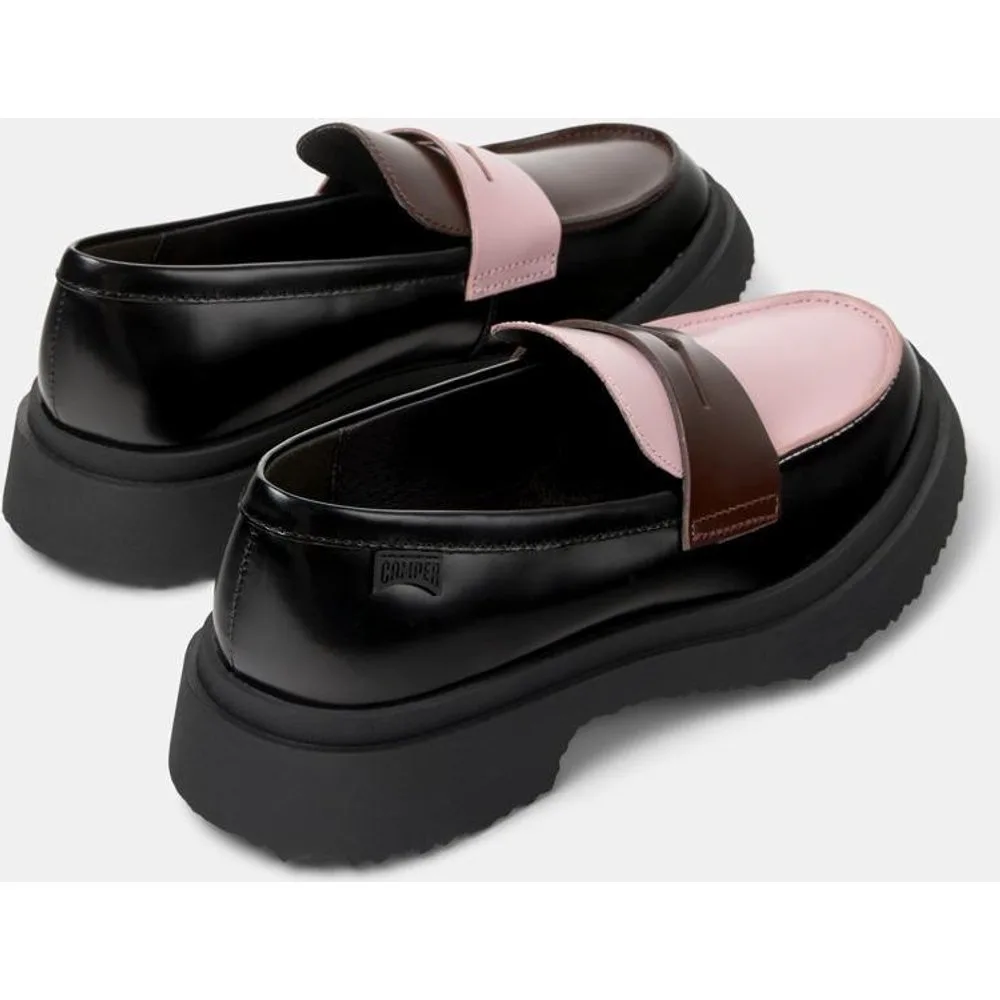 Mocasines de mujer Walden Twins bicolor en piel - Camper - FashionsVida