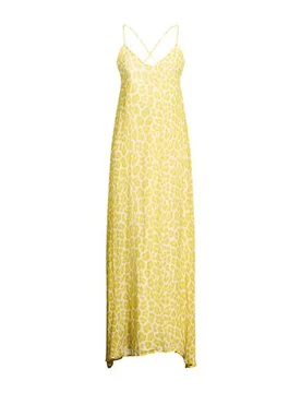 Vestido largo Mujer Amarillo M,XS Mujer - Fisico - FashionsVida