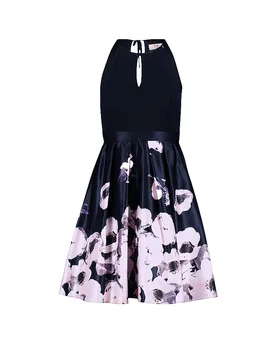 Robe de cocktail bleu marine 34 - Vera Mont - FashionsVida