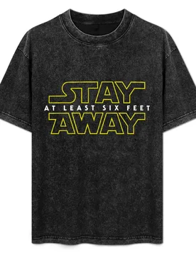 Stay Away T-Shirt Odor Resistant Short Sleeve Top - Aliexpress - FashionsVida
