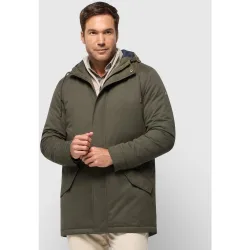 Chaquetón de hombre con capucha desmontable