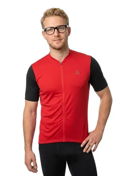 Maillot à Manches Courtes Skys Clear Mid Full Zip