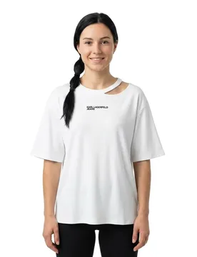 T-shirt à Manches Courtes B2w17077 White S