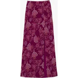 The-Are - Falda midi con abertura